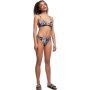 Ladies Tie Dye Dreieck Bikini schwarz-weiß