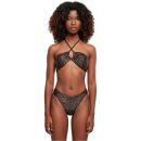 Ladies Hot V Bikini braun-leo animalprint