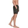 Badeshort Palmen Muster grün-olivgrün Schwimmshorts