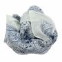 Sciarpa di cotone - Modello dallIndia 1 bianco - foulard quadrato
