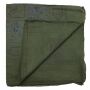 Baumwolltuch - Indisches Muster 1 - olivgrün - quadratisches Tuch