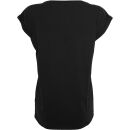 Ladies Organic Extended Shoulder Tee black