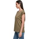 Ladies Organic Extended Shoulder T-Shirt grün-olivgrün Tee