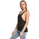 Ladies Loose Tanktop schwarz offenes Top