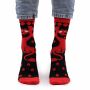 Calcetines Medias dragón rojo fuego asia