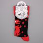 Calcetines Medias dragón rojo fuego asia