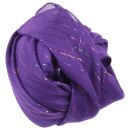 Pañuelo de algodón lila Lúrex multicolor Pañuelo cuadrado para el cuello