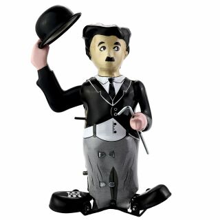 Juguetes de hojalata - Charlie Chaplin - hombre de hojalata - figura de hojalata