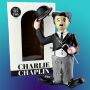 Giocattolo di latta - Charlie Chaplin - luomo di latta - figura di latta