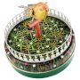 Tin toy - collectable toys - bird on perch - tin bird