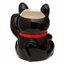 Flower pot planter vase - Maneki Neko lucky cat - ceramic