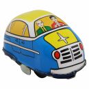 Tin toy - tin car Car Highway - suitable for play track blue