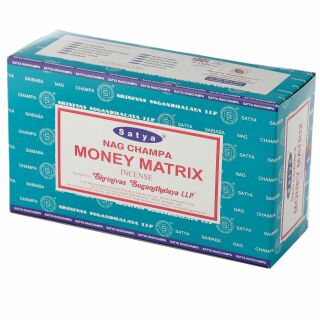 Incense sticks - Satya Nag Champa - Money Matrix - indian fragrance mixture