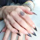 Ring - finger ring - 925 silver - ornament squiggle