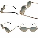 Sunglasses Aunt Abbie oval ornamentic boho fashion glasses