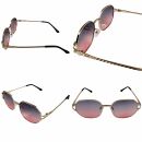 Sunglasses Aunt Abbie oval ornamentic boho fashion glasses