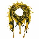 Kefiah - Pentagramma giallo - nero - Shemagh - Sciarpa...