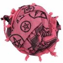 Kufiya - Keffiyeh - Pentagrama rosa - negro - Pañuelo de Arafat