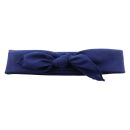 Pañuelo para la cabeza y el cuello - azul oscuro -...