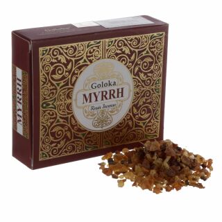Goloka incense resin Myrrh Myrrh incense indian fragrance blend