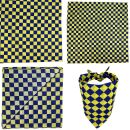 Bandana scarf checkered checkerboard small