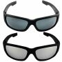 Gafas de sol estrechas Bikey one gafas de motociclista 6,5x4,5 cm mate negro