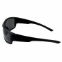 Occhiali da sole stretti Bikey two occhiali da motociclista 6,5x4,5 cm opaco nero