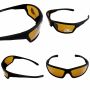 Gafas de sol estrechas Bikey five gafas de motociclista polarizador 7x4 cm mate negro