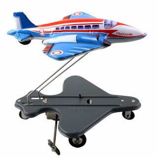Juguete de hojalata avión stratoliner Flying Hops avión de hojalata
