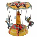 Tin toy carousel Swing model 03 small funfair tin carousel
