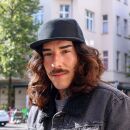 Basecap Cappello a 5 pannelli Pitcher Cappello con visiera snapback Urban Cap