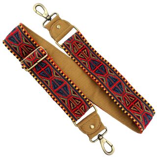 Shoulder strap Carrying strap brown coloured Spare strap Strap