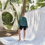 Ladies Organic Oversized Terry Hoody paleleaf