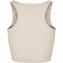 Ladies Cropped Rib Top softseagrass