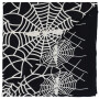 Cotton Scarf - spider webs - cobwebs - squared kerchief
