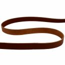 Leather belt 2cm leather belt with buckle brown