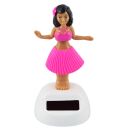 Wobble figure hula pink woman solar hawaiian hula girl...
