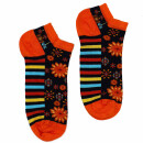 Sneaker Socken Strümpfe Mandala Flowers Blumen Streifen