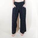 Pluderhose Sternzeichen schwarz Aladinhose Pumphose Haremshose