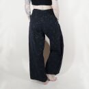 Pluderhose Sternzeichen schwarz Aladinhose Pumphose Haremshose