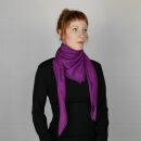 Bufanda algodón púrpura 100x100cm bufanda ligera chal cuadrado
