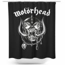 Shower curtain Motörhead 180x200cm black splash...