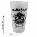 Beer glass Motörhead Warpig pint glass 570ml pub glass