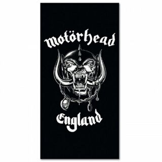 Sábana de playa Motörhead 150x75cm toalla de playa negra toalla de ducha