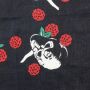 Bandana Tuch Totenkopf Rose anthrazit weiß rot grün quadratisches Kopftuch Halstuch