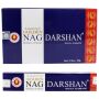 Golden Nag incense sticks Darshan fragrance mixture