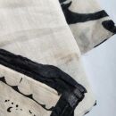 20x Cotton cloth - Lurex - bleached - Set 02
