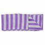Shawl - grey - purple striped - Muffler scarf