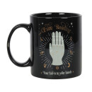 Tasse Wahrsagerhand Porzellan Kaffeetasse Hand Wahrsager...