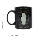 Tasse Wahrsagerhand Porzellan Kaffeetasse Hand Wahrsager Handlesen